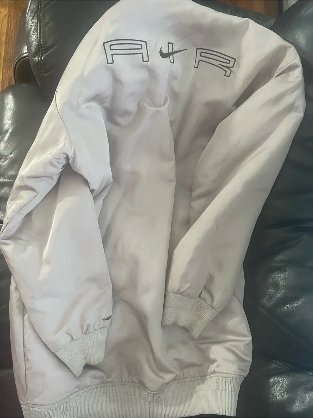Nike satin bomber